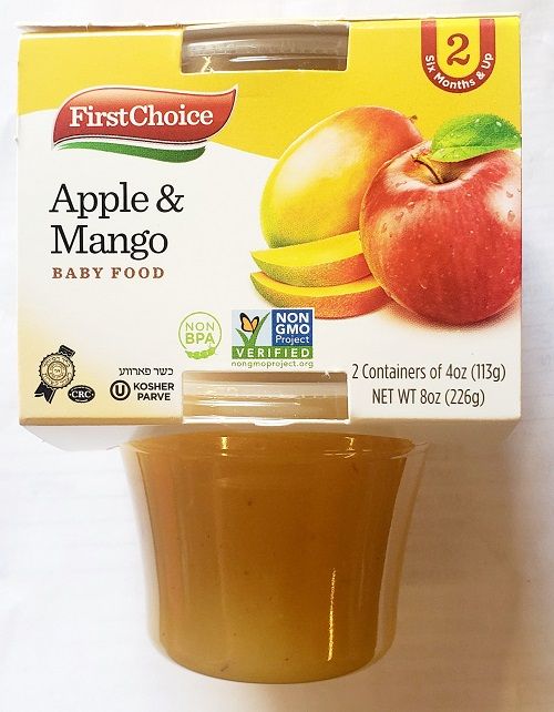 First Choice Apple & Mango 4 Oz (10 X 2 Pack) 