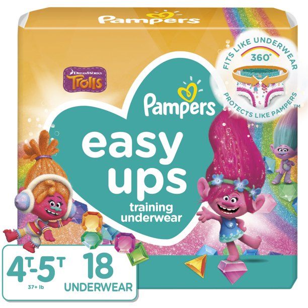 Pampers Easy Up 4T-5T Girls