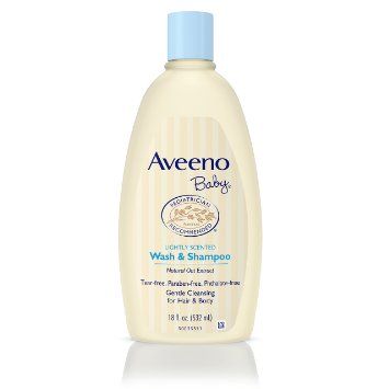 Aveeno Baby Wash & Shampoo (18 Oz)