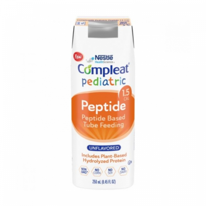 Compleat Pediatric Peptide Unflavored 1.5 Cal (24 x 8.45 Oz)