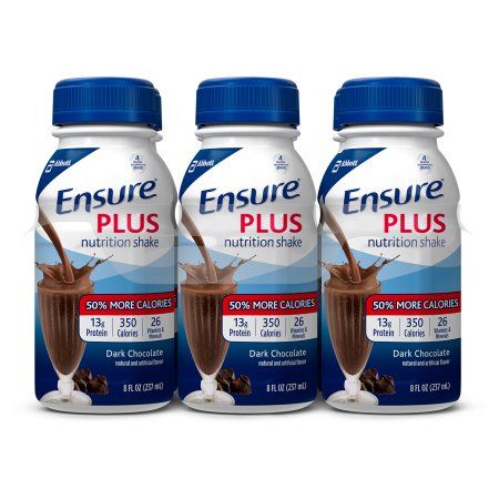 Ensure Plus Dark Chocolate 8 Oz (4 X 6 Pack) 