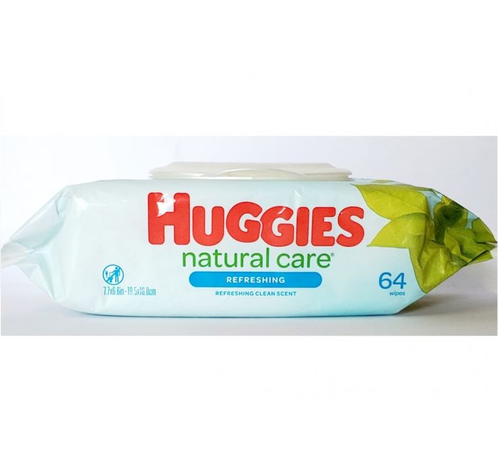 Huggies Wipes Natural Care Refreshing Clean Scent (64 Ct)