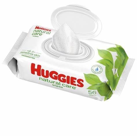 Huggies Wipes Natural Care Sensitive Fragance Free (56 Ct)