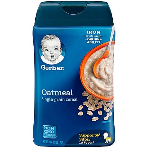 Gerber Oatmeal Cereal (8 Oz)