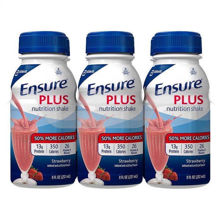 Ensure Plus Strawberry 8 Oz (4 X 6 Pack) 