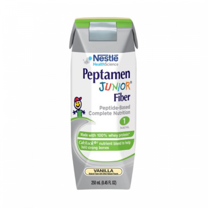 Nestle Peptamen Jr Vanilla W/ Fiber 1 Cal (24 x 8.45 Oz)