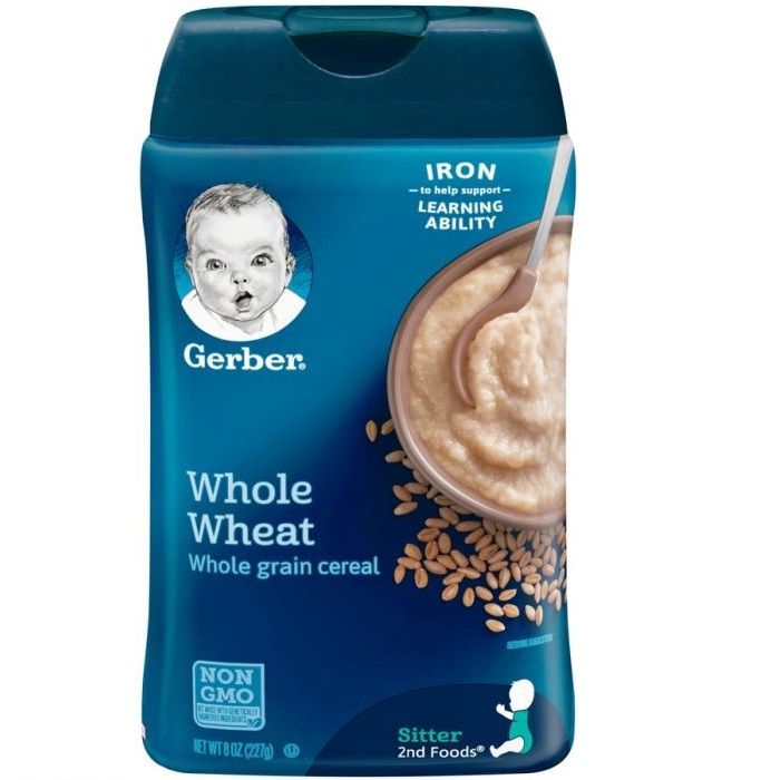 Gerber Whole Wheat Cereal (8 Oz)