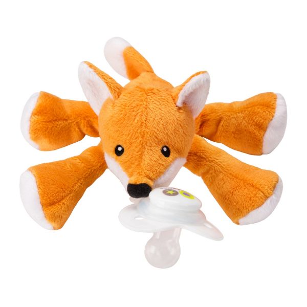 Nuby Fox Plush Toy Pacifier