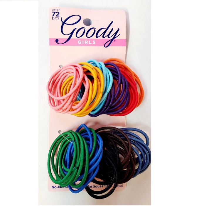 Goody Girls No Metal Elastics (72 Ct) 