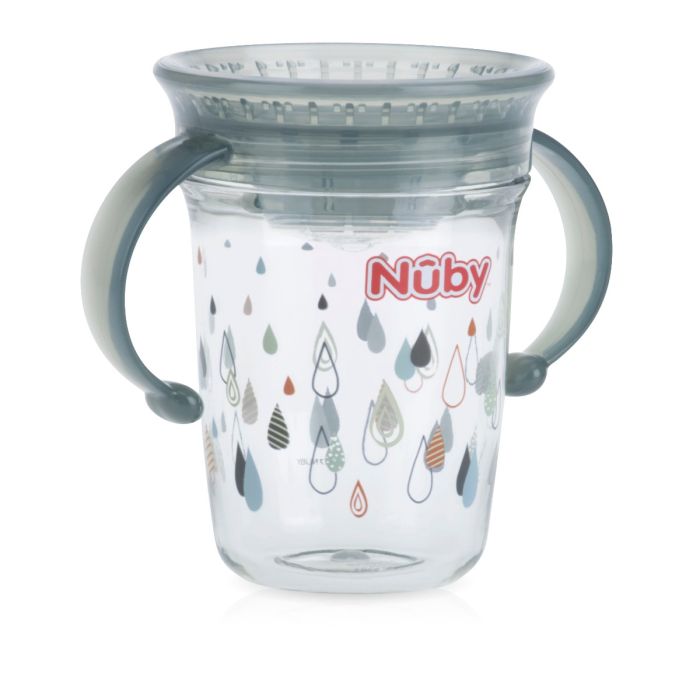 Nuby 8 Oz 2 Handle Tritan 360 Cup