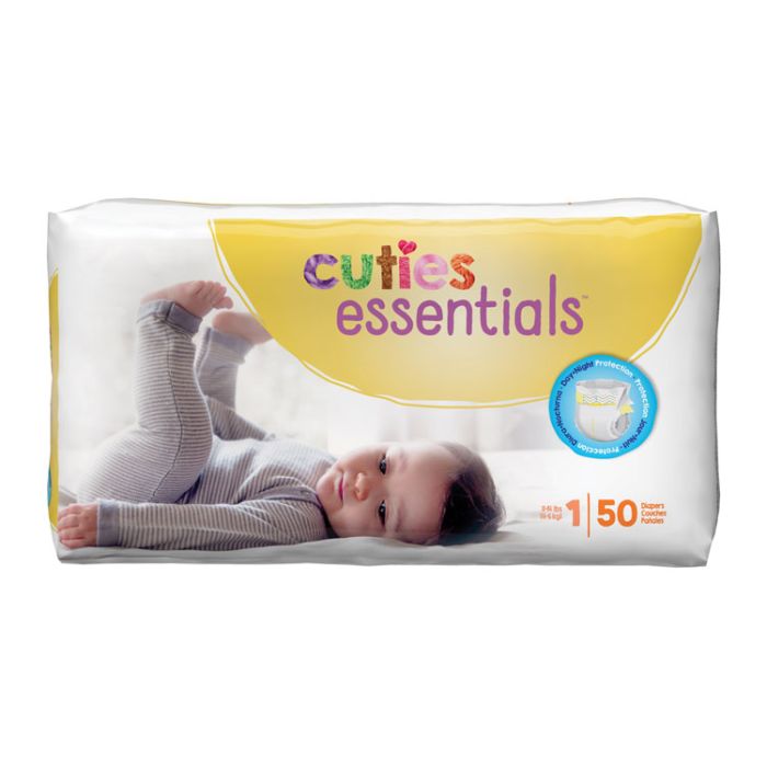 Cuties Diapers Size 1 (50 Ct)