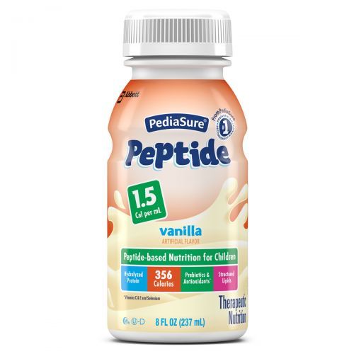 Pediasure Peptide 1.5 Cal, Vanilla (8 Oz) Bottle