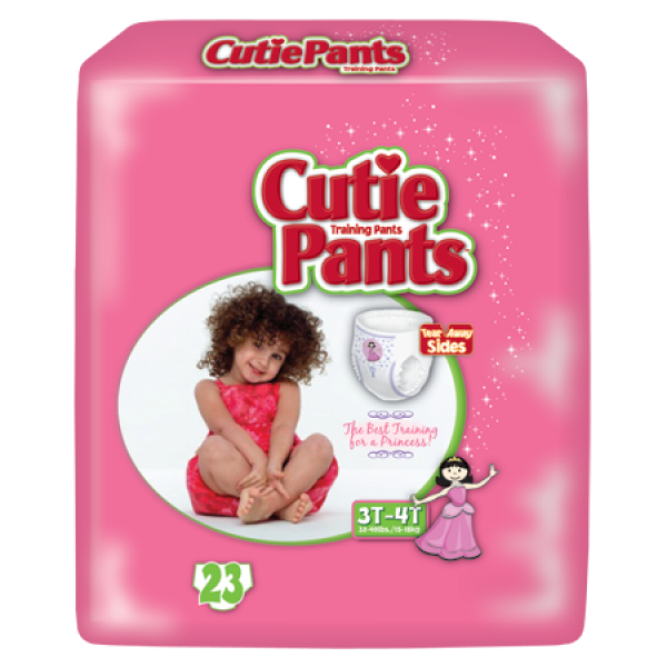 Cuties Pants 3T-4T Girls (23 Ct)