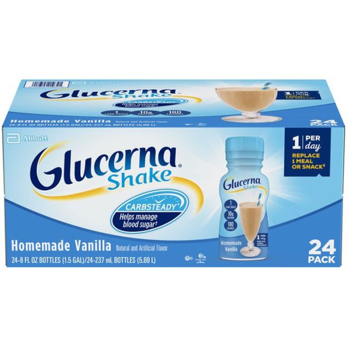 Glucerna Homemade Vanilla 8 Oz (Case Of 24)