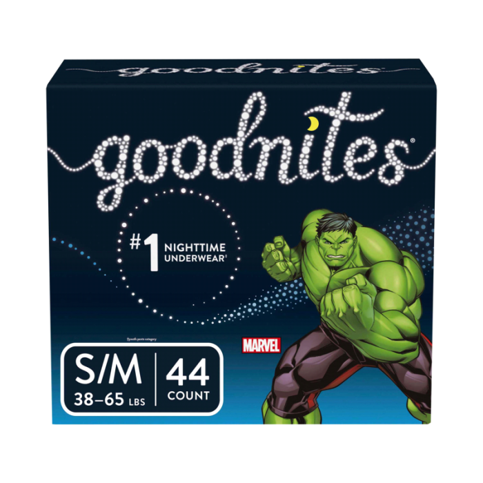 Goodnites Bedtime Pants S/M (44 Ct)