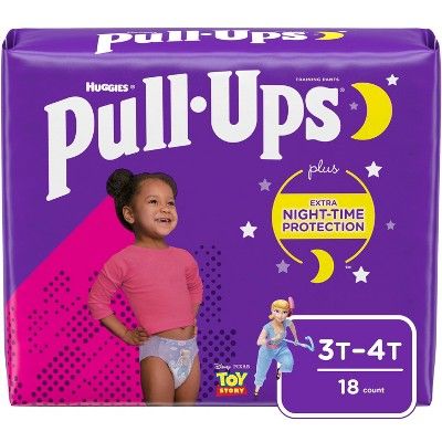 Huggies Pull Ups Girls 3T-4T