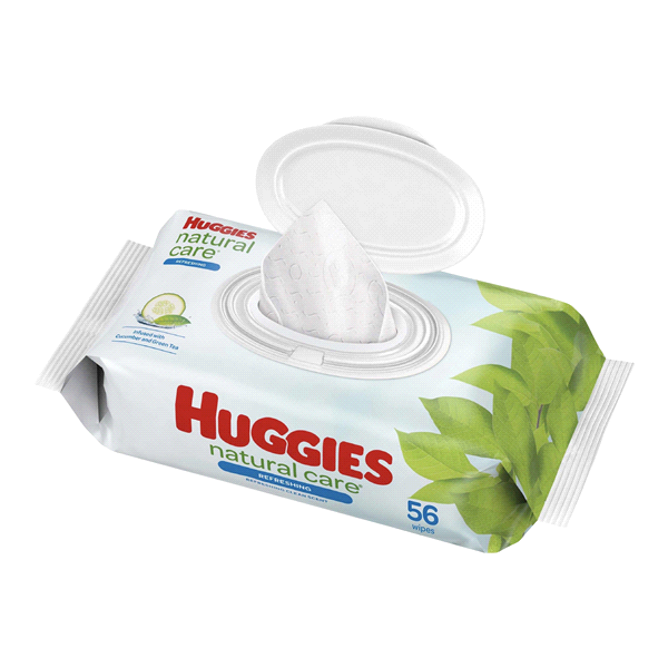 Huggies Wipes Natural Care Refreshing Clean Scent (56 Ct)
