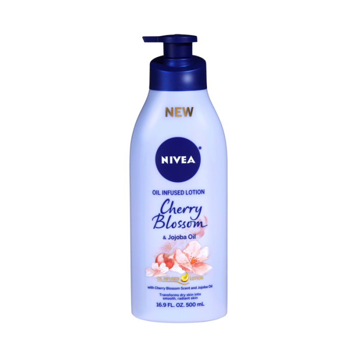 Nivea Oil Infused Lotion Cherry Blossom & Jojoba Oil (16.9 Oz)