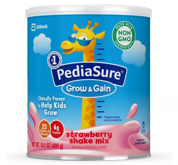 Pediasure Strawberry Powder (14.1 Oz)