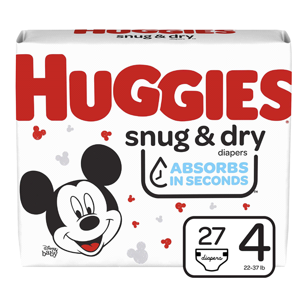 Huggies Snug & Dry Size 4